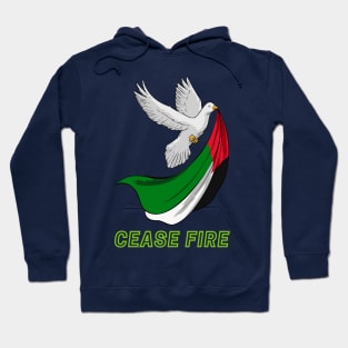 Cease Fire: Gaza Hoodie